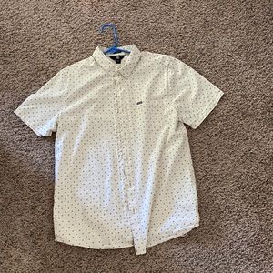 Men’s Volcom short-sleeved button-up shirt